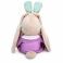 SidS-490 Игрушка мягконабивная Зайка Ми в пижаме с маской для сна (малый)